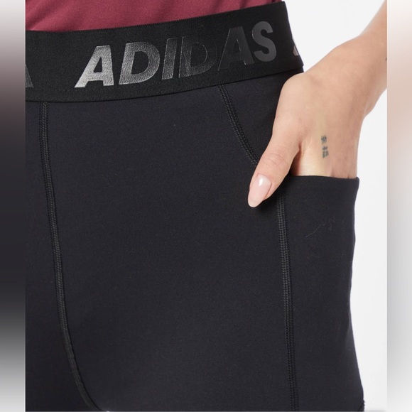 Adidas Techfit Primegreen Black Leggings - Picture 7 of 15